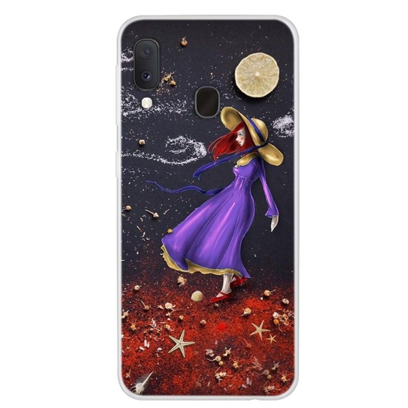 Coque Samsung Galaxy A20e Femme À La Mer