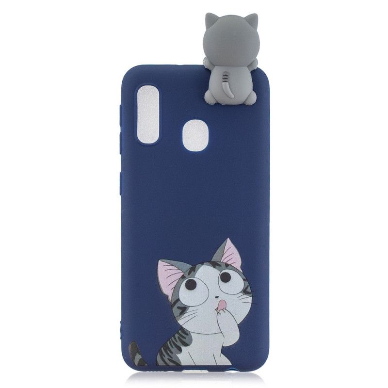 Coque Samsung Galaxy A20e Funny Chat 3d