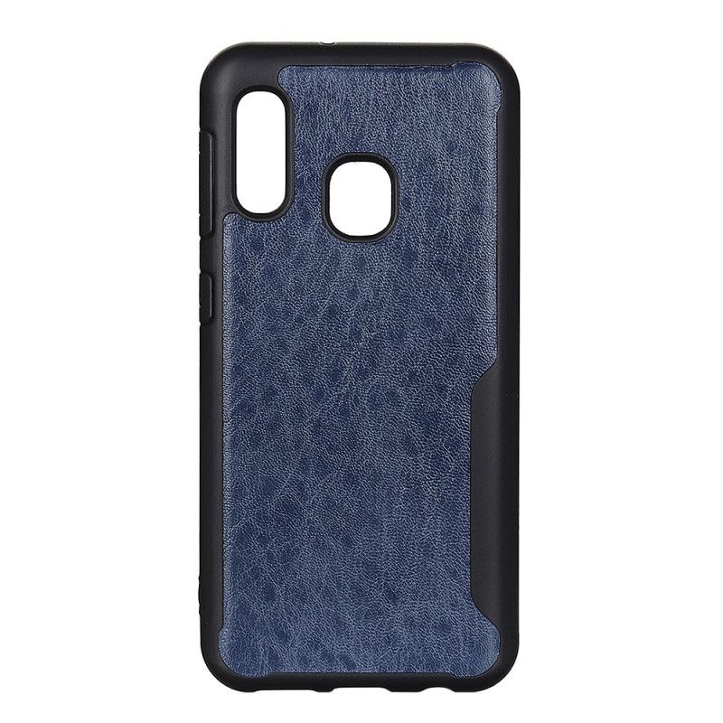 Coque Samsung Galaxy A20e Givrée Effet Cuir Biseau