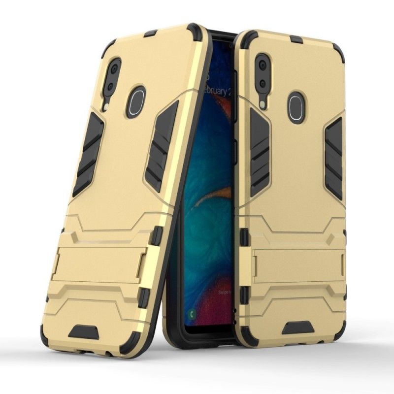 Coque Samsung Galaxy A20e Languette Résistante