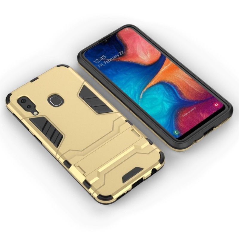 Coque Samsung Galaxy A20e Languette Résistante