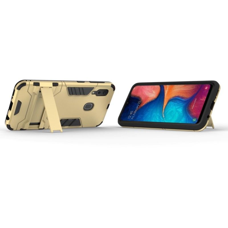 Coque Samsung Galaxy A20e Languette Résistante