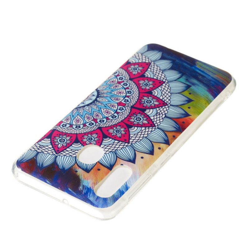 Coque Samsung Galaxy A20e Mandala Coloré Fluorescente