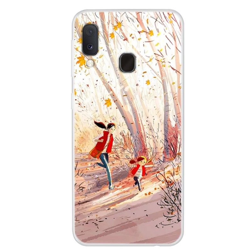 Coque Samsung Galaxy A20e Paysage D'automne