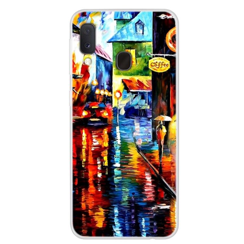 Coque Samsung Galaxy A20e Peinture De Café