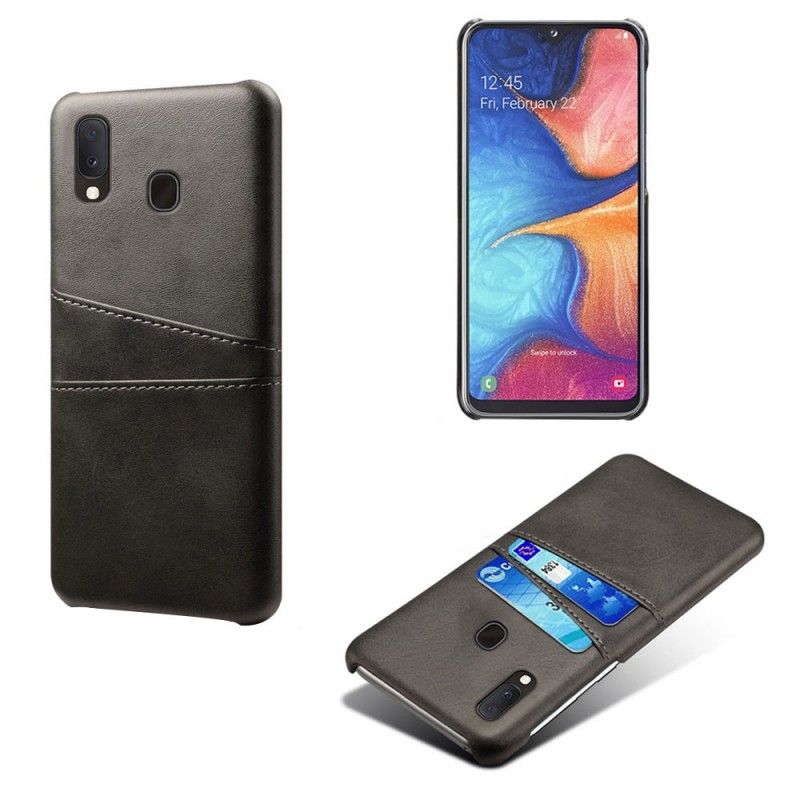 Coque Samsung Galaxy A20e Porte Cartes