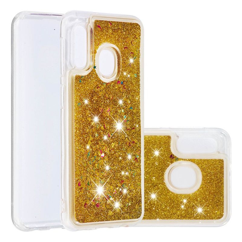 Coque Samsung Galaxy A20e Poudre De Paillettes