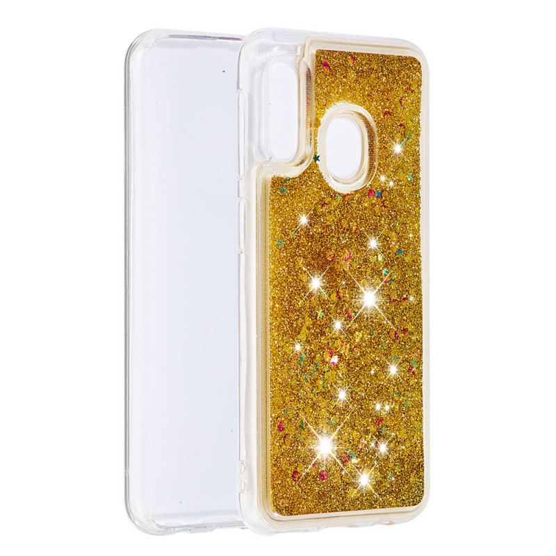 Coque Samsung Galaxy A20e Poudre De Paillettes