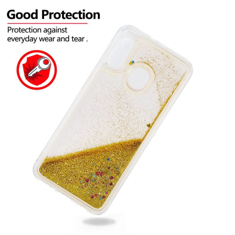 Coque Samsung Galaxy A20e Poudre De Paillettes