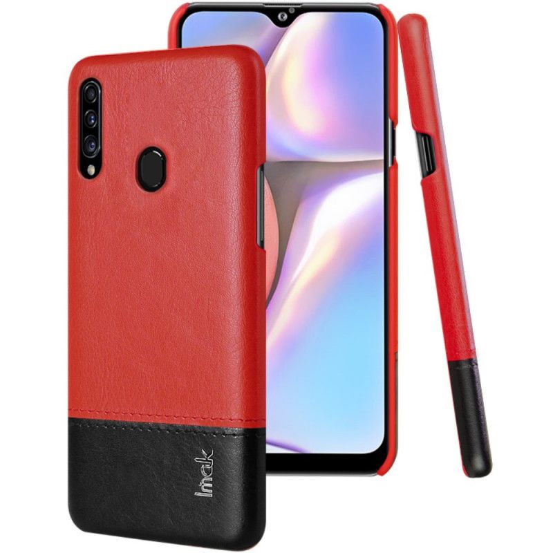 Coque Samsung Galaxy A20s Imak Ruiyi Series Effet Cuir