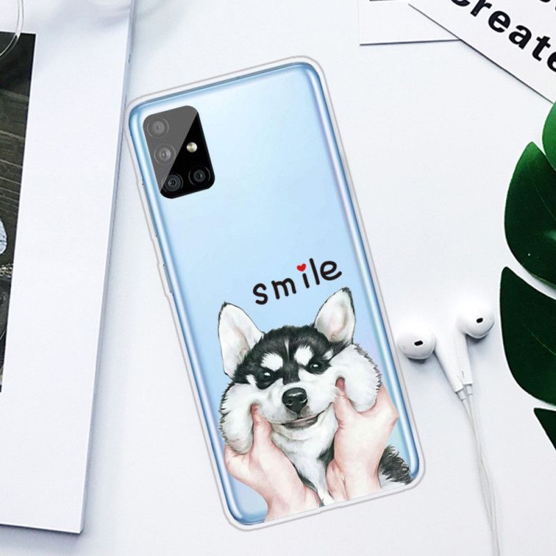 Coque Samsung Galaxy A31 Smile Dog