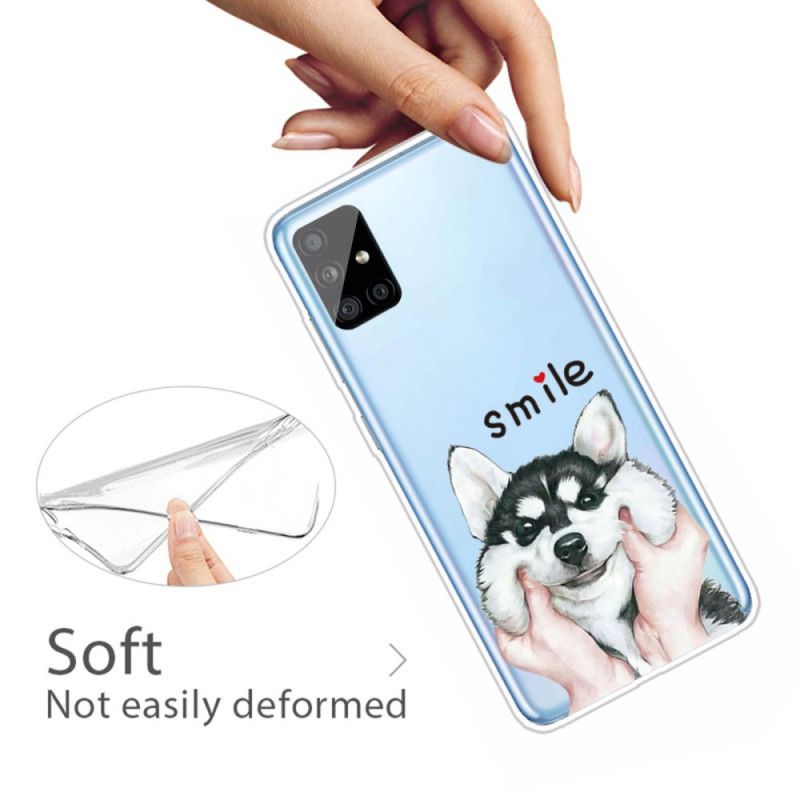 Coque Samsung Galaxy A31 Smile Dog