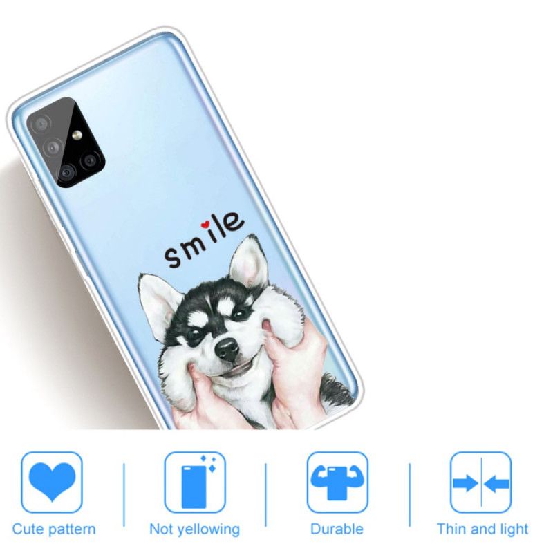 Coque Samsung Galaxy A31 Smile Dog