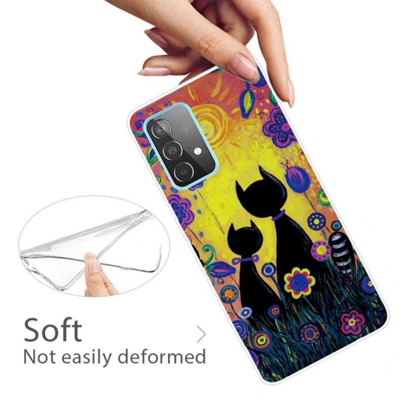 Coque Samsung Galaxy A32 5g Chat Cartoon