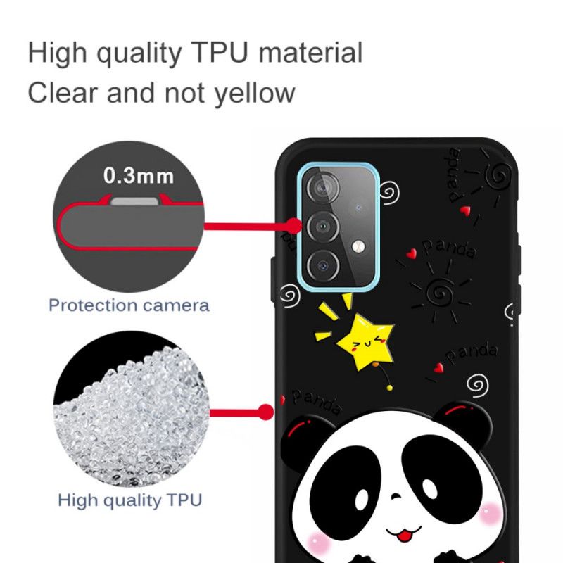 Coque Samsung Galaxy A32 5g Étoile Panda