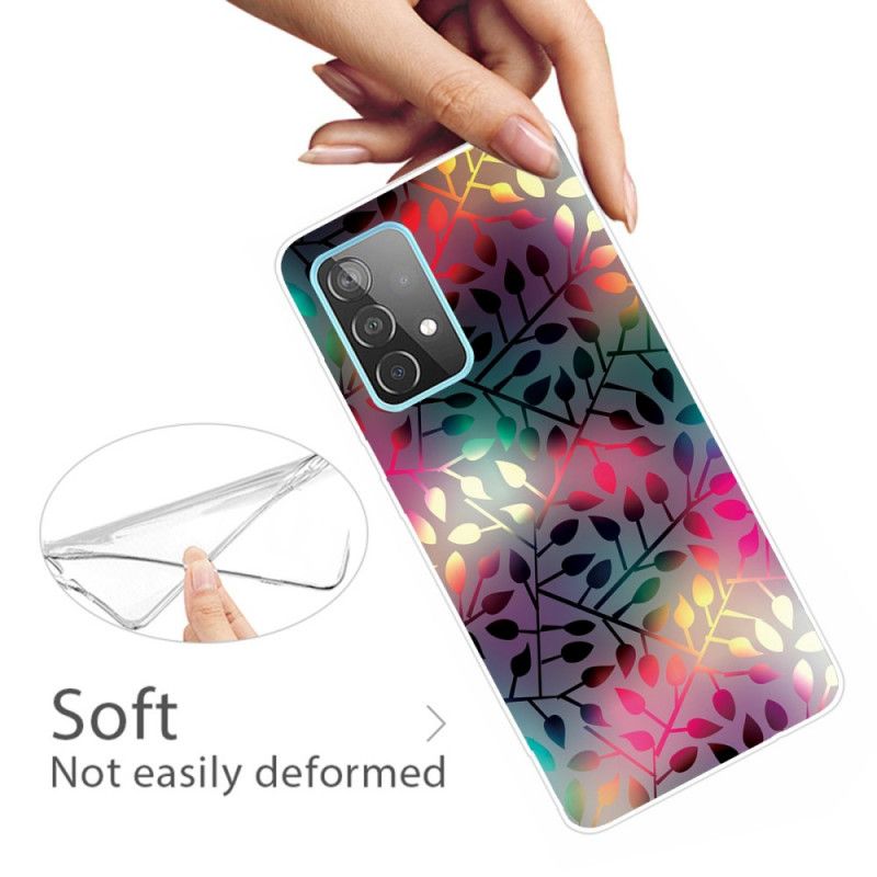 Coque Samsung Galaxy A32 5g Feuilles