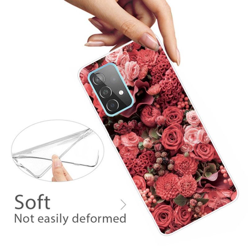 Coque Samsung Galaxy A32 5g Fleurs Intenses