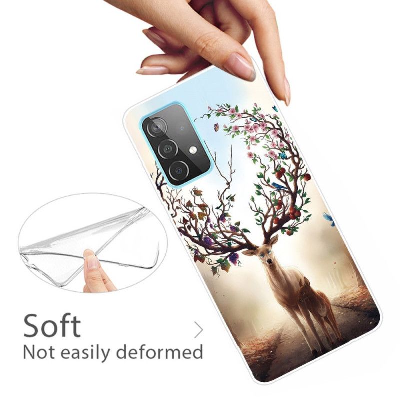 Coque Samsung Galaxy A32 5g Flexible Cerf