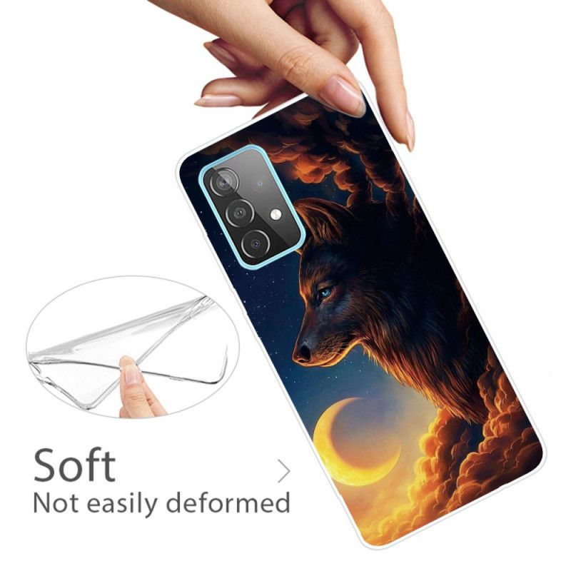 Coque Samsung Galaxy A32 5g Flexible Loup