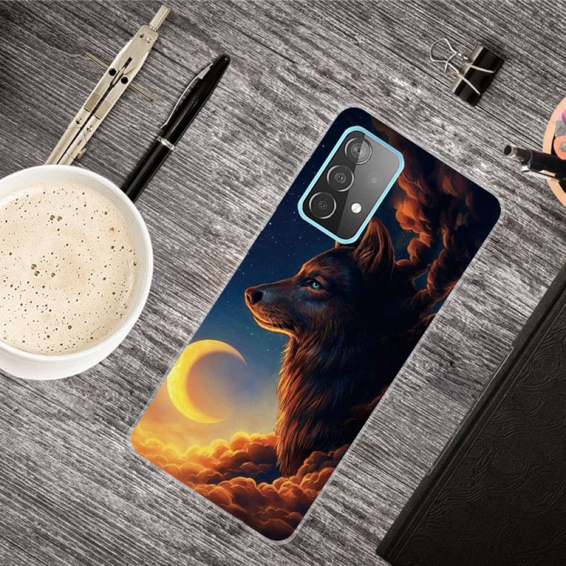 Coque Samsung Galaxy A32 5g Flexible Loup