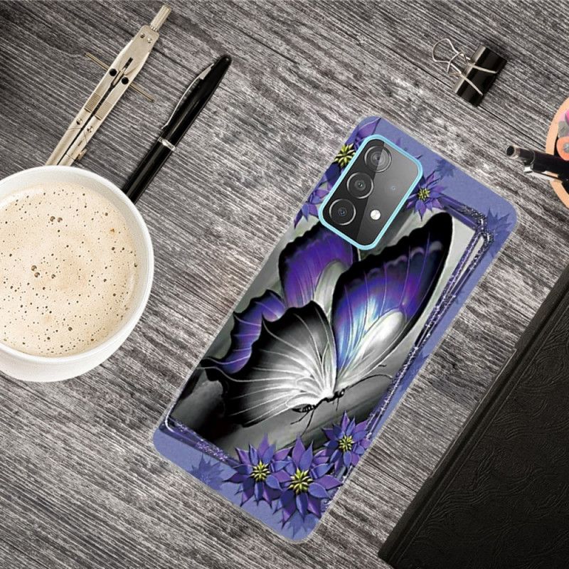 Coque Samsung Galaxy A32 5g Papillon Royal