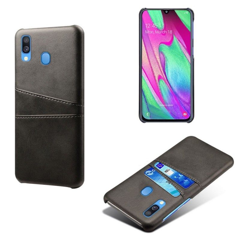 Coque Samsung Galaxy A40 Porte Cartes