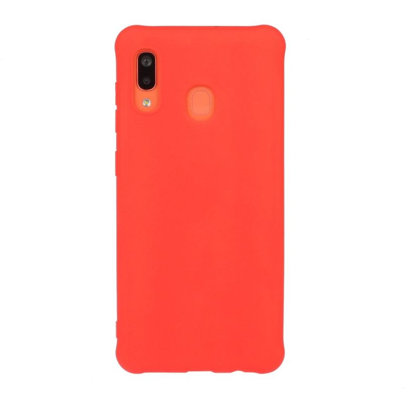 Coque Samsung Galaxy A40 Silicone Couleur Unie Mate