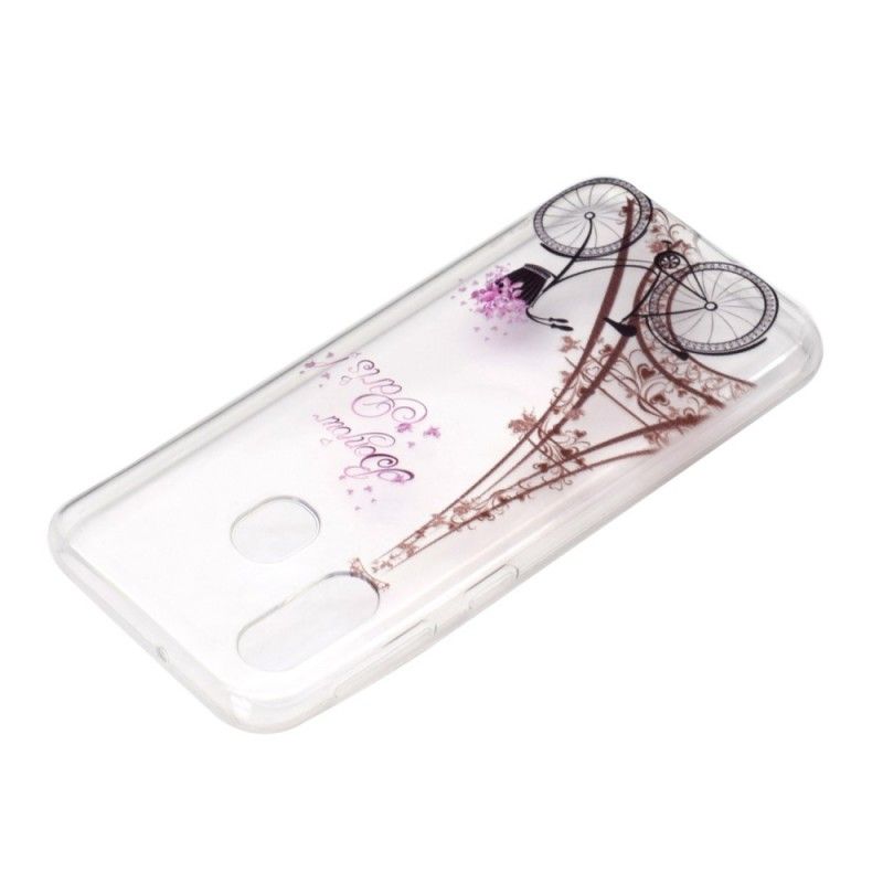 Coque Samsung Galaxy A40 Transparente Bonjour Paris