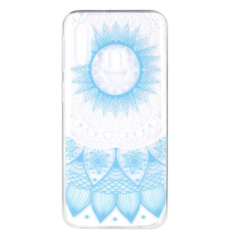 Coque Samsung Galaxy A40 Transparente Mandala Coloré