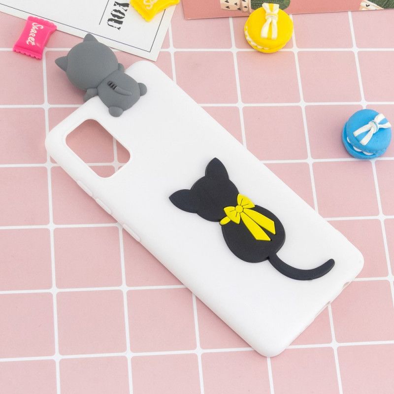 Coque Samsung Galaxy A41 Charmante Chatte 3d