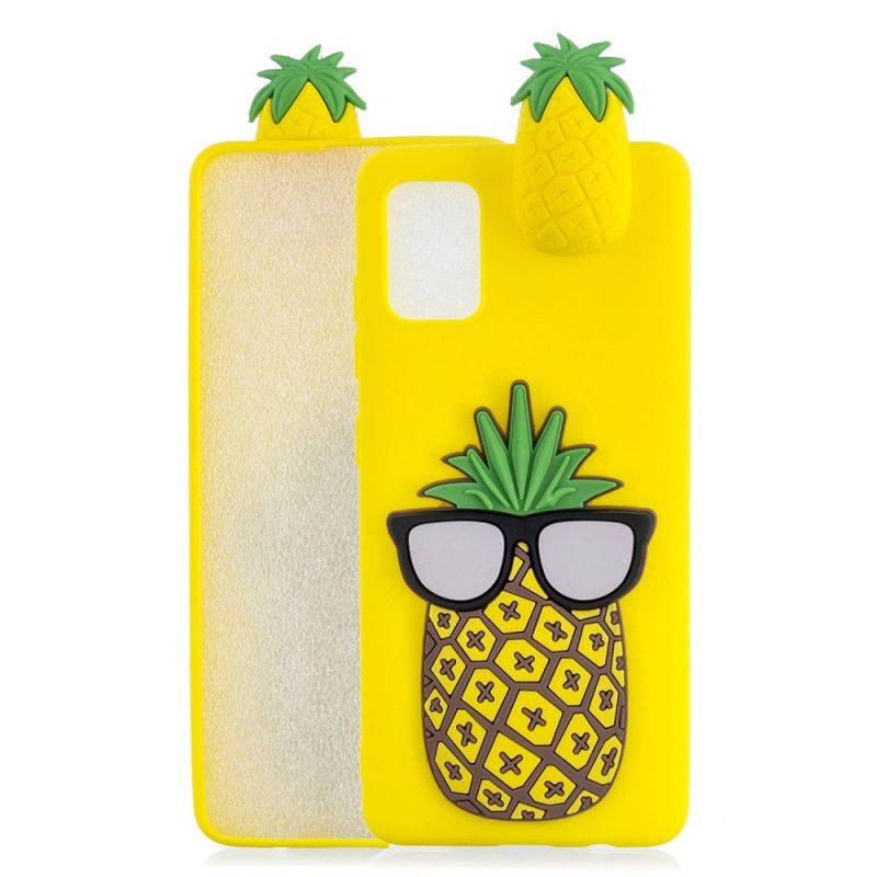 Coque Samsung Galaxy A41 Cool Ananas 3d