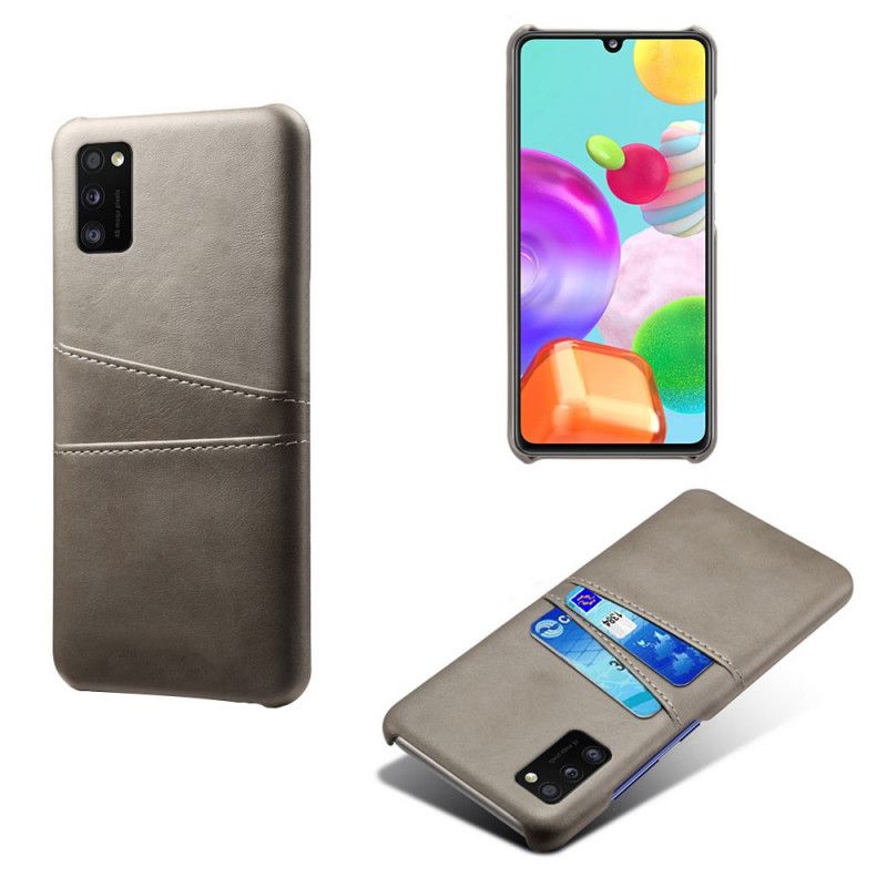 Coque Samsung Galaxy A41 Porte Cartes