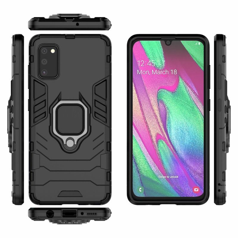 Coque Samsung Galaxy A41 Ring Résistante