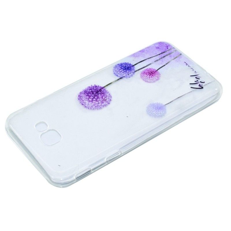 Coque Samsung Galaxy A5 2017 Transparente Pissenlits Colorés