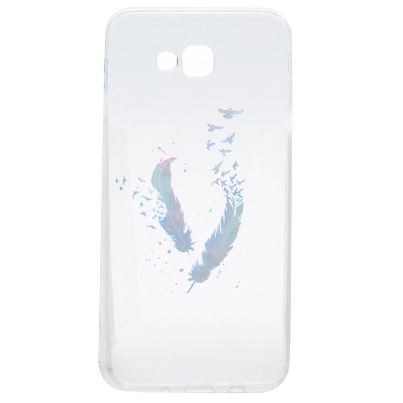 Coque Samsung Galaxy A5 2017 Transparente Plumes