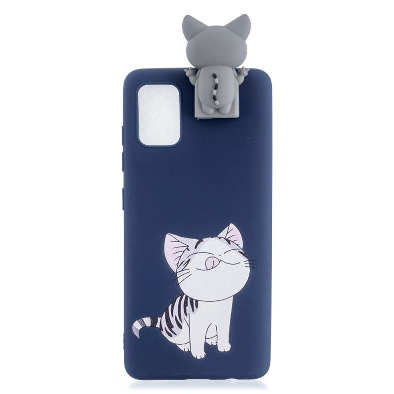 Coque Samsung Galaxy A51 3d Chat Charmant