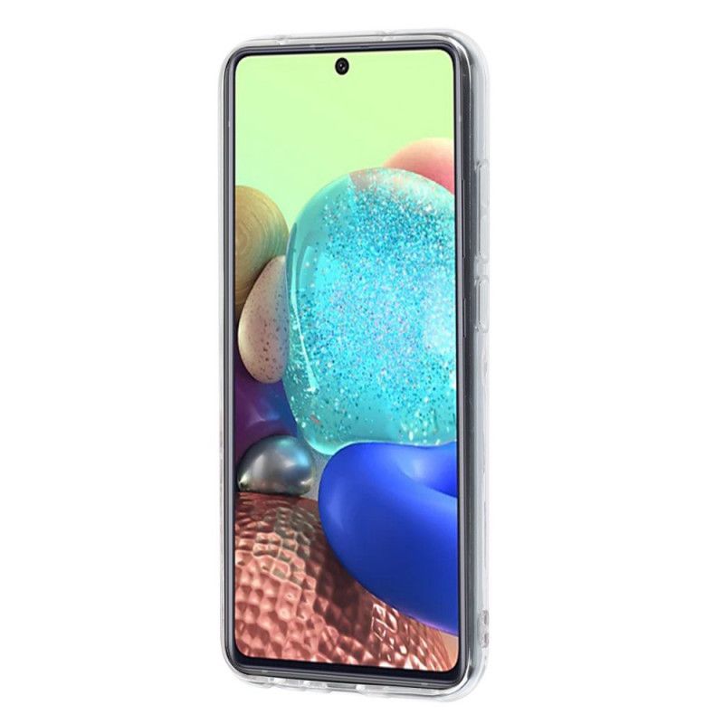 Coque Samsung Galaxy A51 5g Hibou Mandala Fluorescente