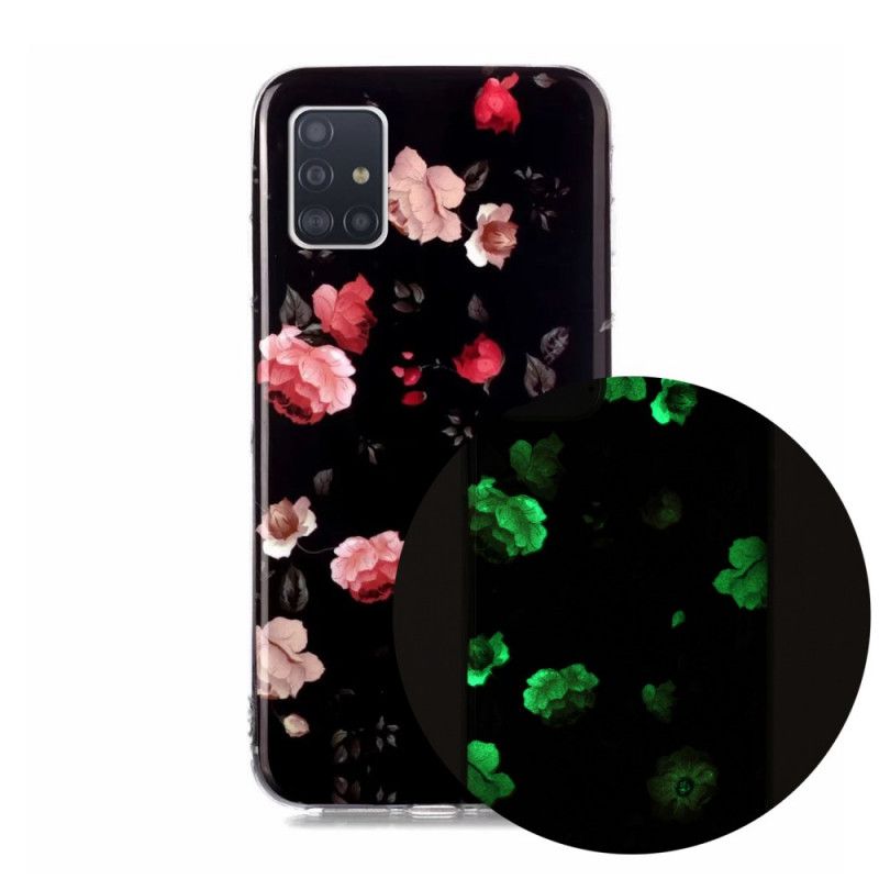 Coque Samsung Galaxy A51 5g Série Floralies Fluorescente