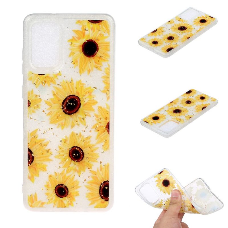 Coque Samsung Galaxy A51 Multiples Tournesols