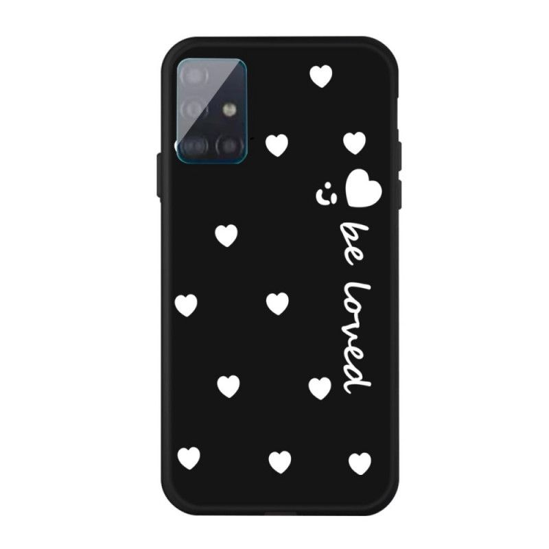 Coque Samsung Galaxy A51 Silicone Coeur Be Loved