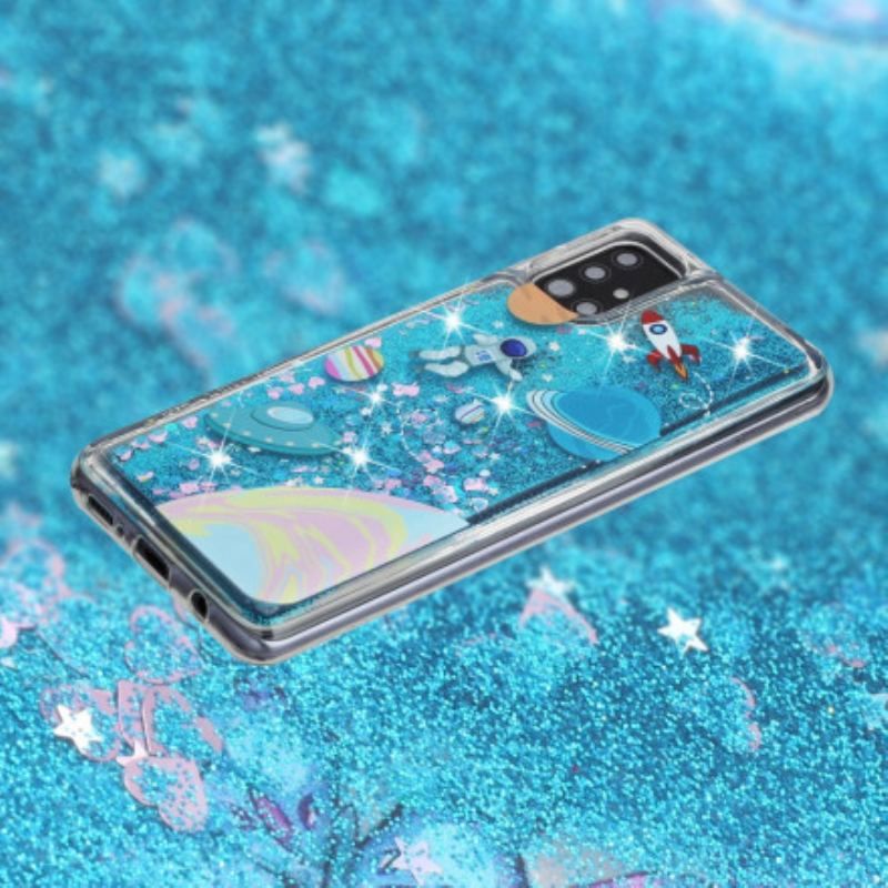 Coque Samsung Galaxy A52 4G / A52 5G / A52s 5G Espace Paillettes