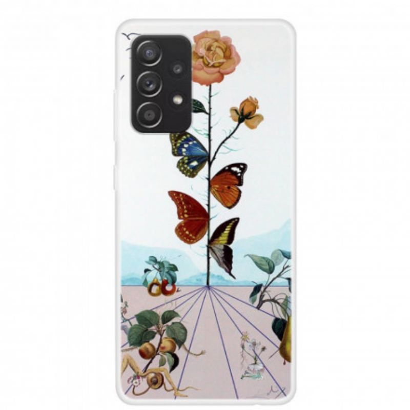 Coque Samsung Galaxy A52 4G / A52 5G / A52s 5G Papillons de la Nature