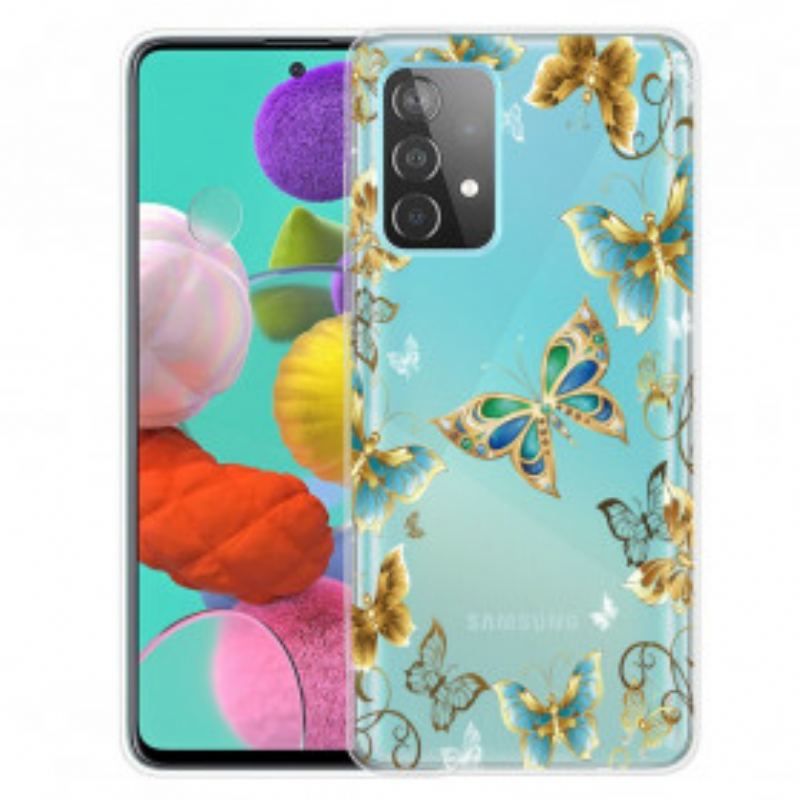 Coque Samsung Galaxy A52 4G / A52 5G / A52s 5G Papillons Design