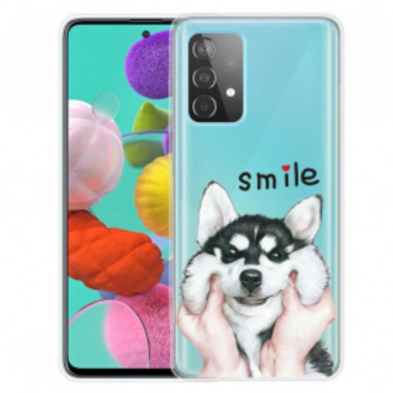 Coque Samsung Galaxy A52 4G / A52 5G / A52s 5G Smile Dog