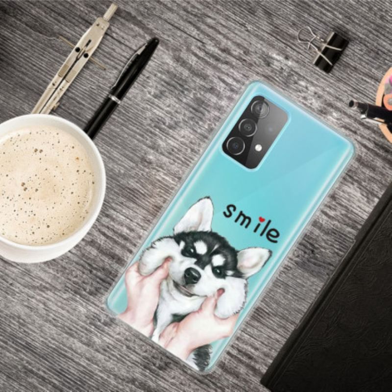 Coque Samsung Galaxy A52 4G / A52 5G / A52s 5G Smile Dog