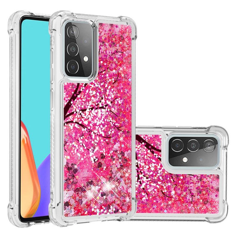 Coque Samsung Galaxy A52 4g / A52 5g Arbre Paillettes