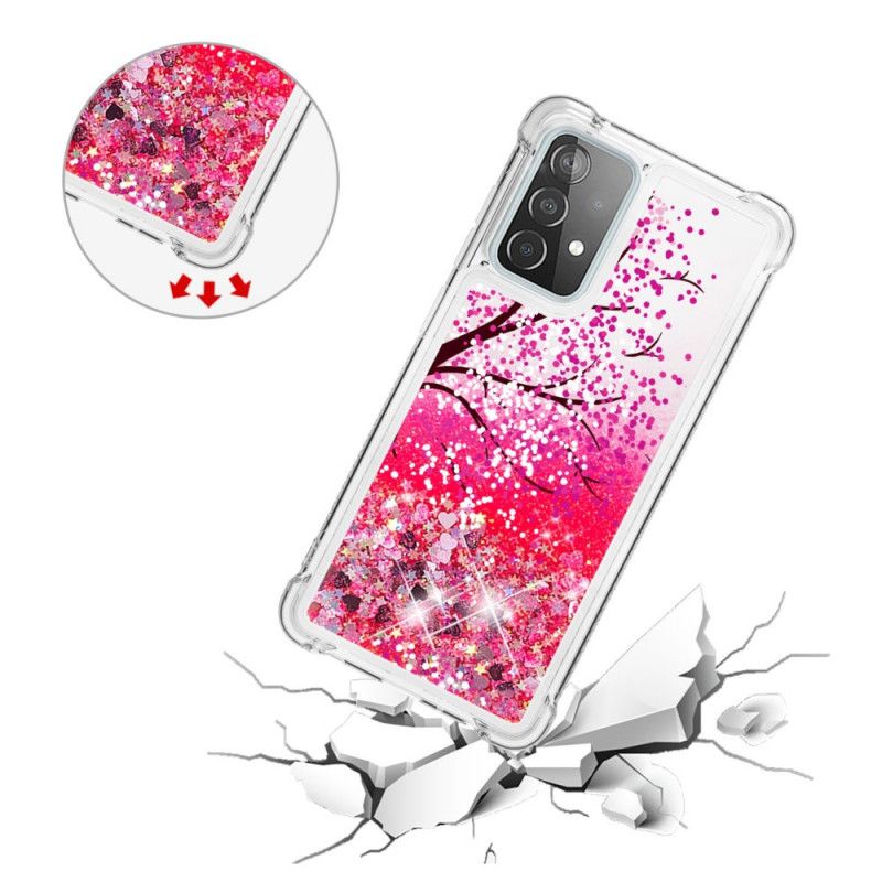 Coque Samsung Galaxy A52 4g / A52 5g Arbre Paillettes