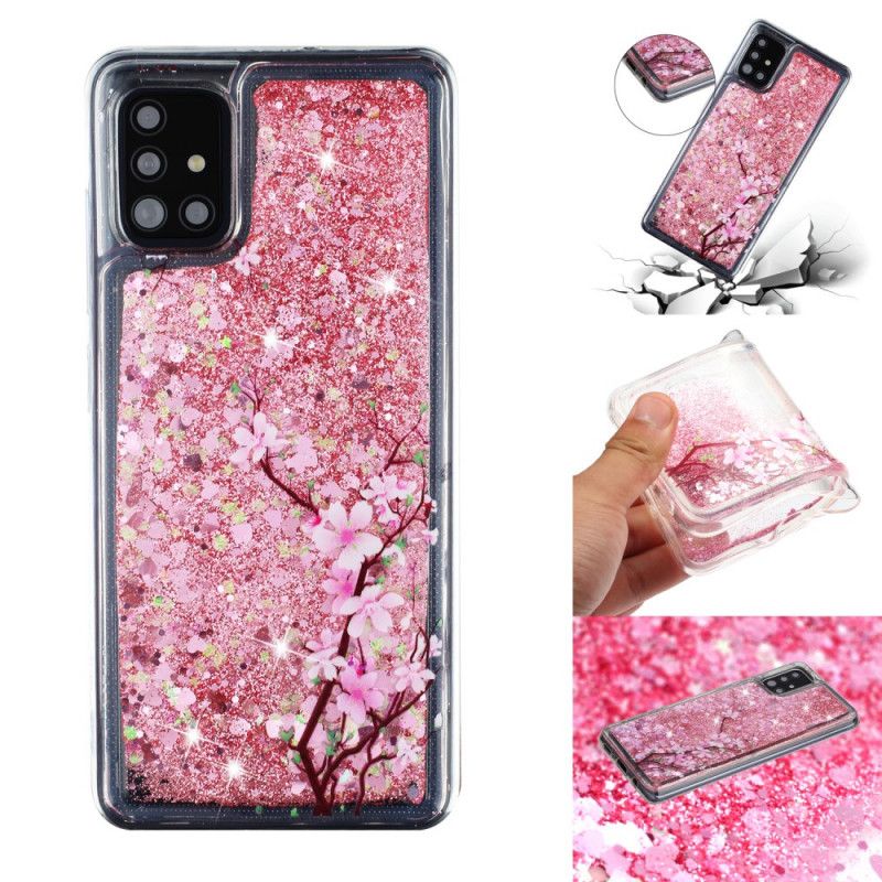 Coque Samsung Galaxy A52 4g / 5g Arbre Paillettes