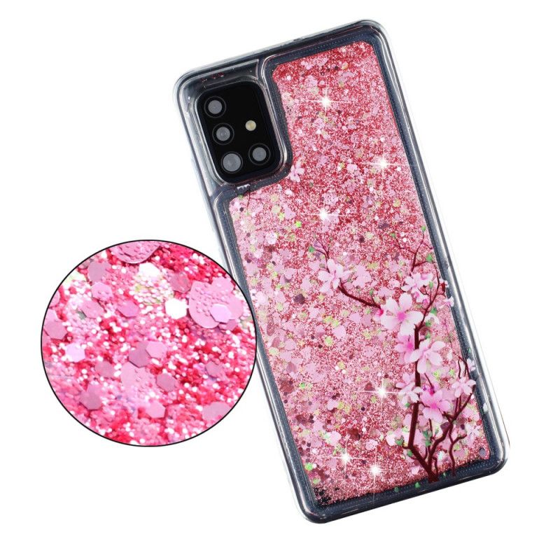 Coque Samsung Galaxy A52 4g / 5g Arbre Paillettes