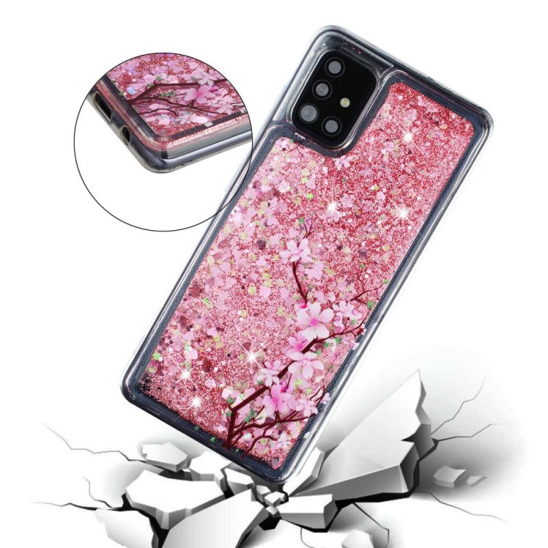 Coque Samsung Galaxy A52 4g / 5g Arbre Paillettes